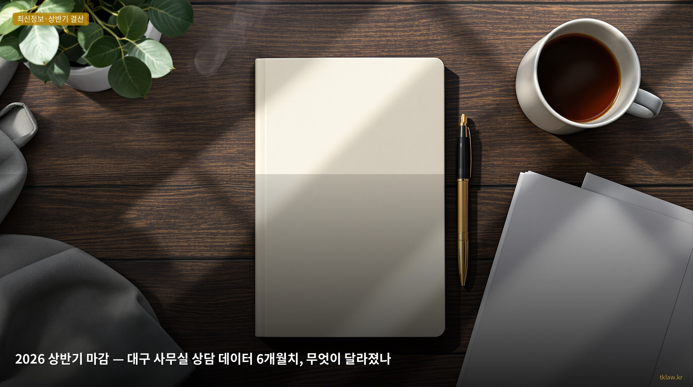 2026 상반기 마감 — 대구 사무실 상담 데이터 6개월치, 무엇이 달라졌나