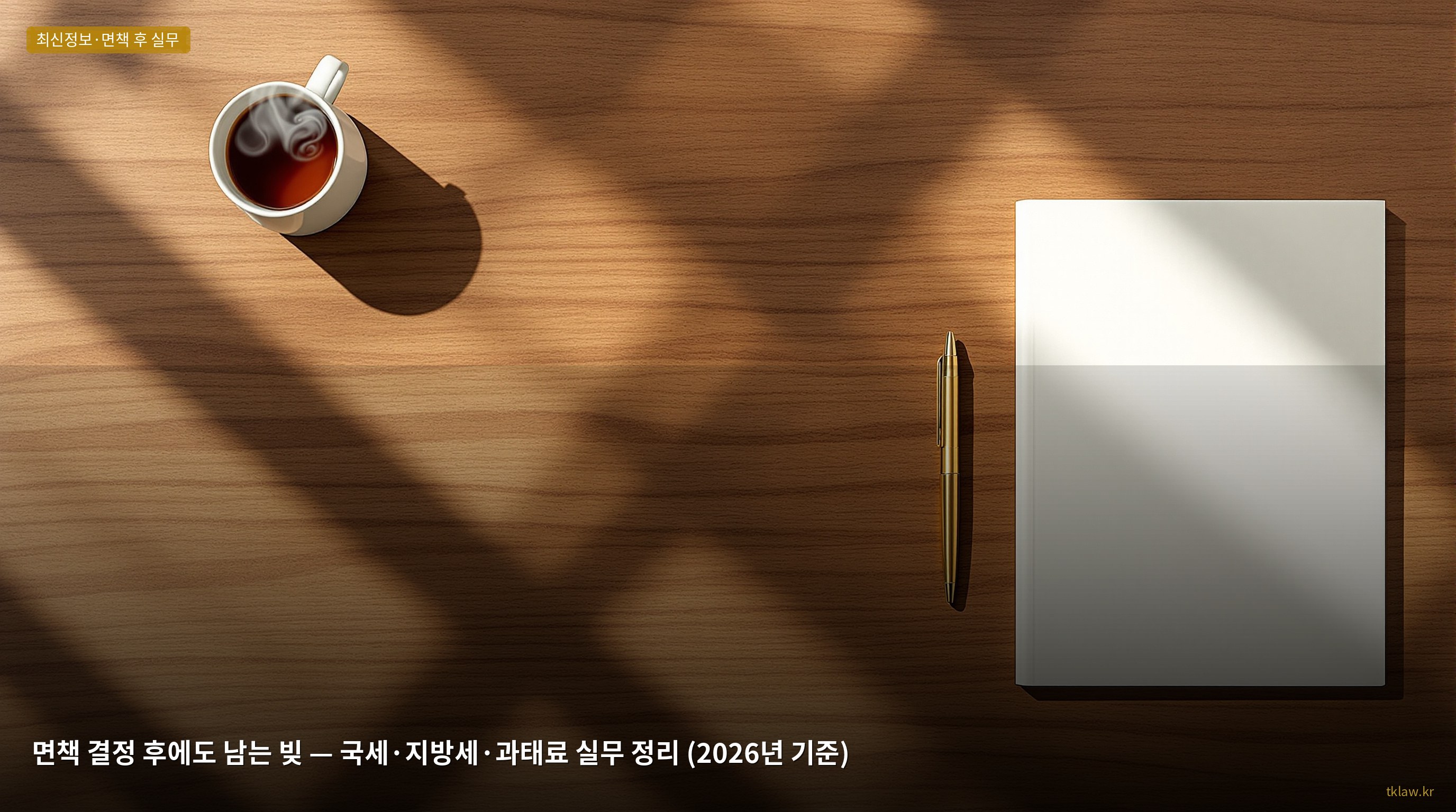 면책 결정 후에도 남는 빚 — 국세·지방세·과태료 실무 정리 (2026년 기준)